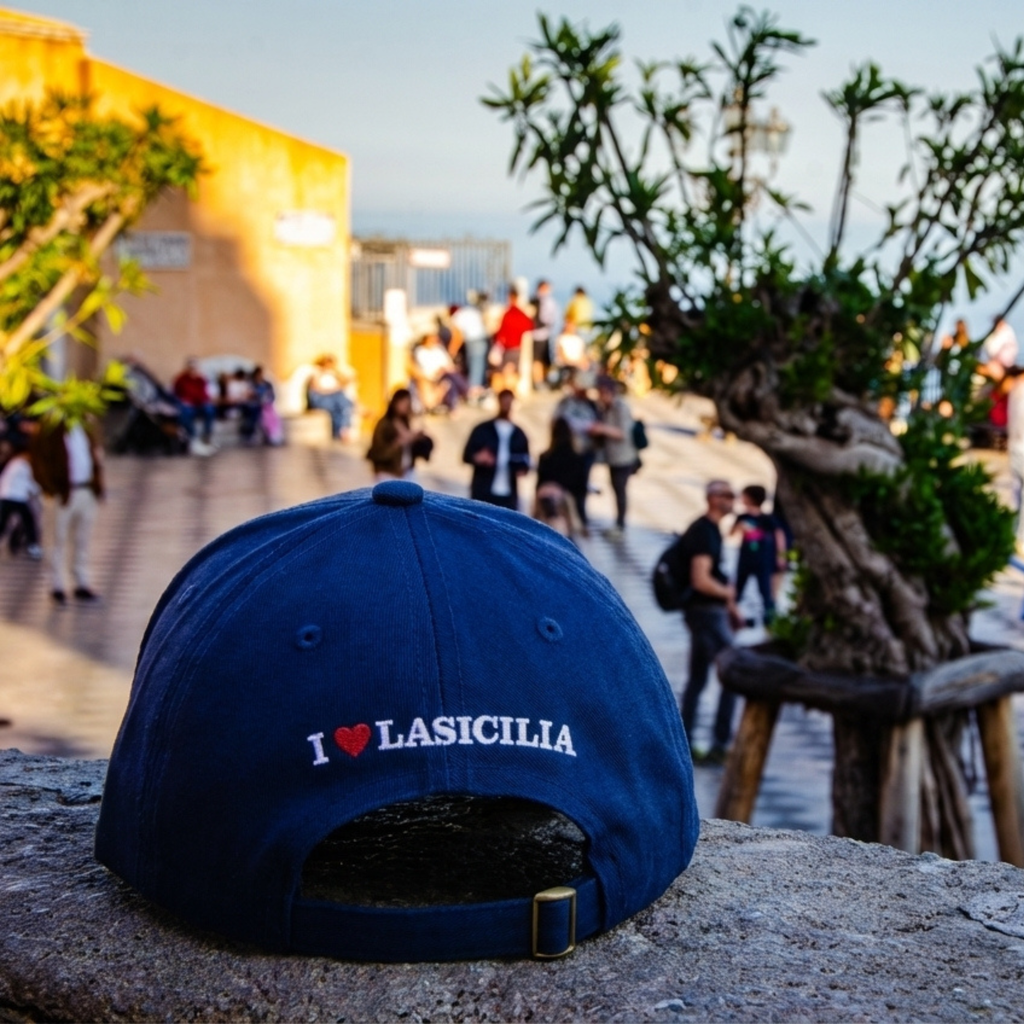 Cappello da Baseball “I ❤️ LA SICILIA”